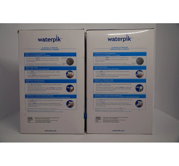 Набір з двох стаціонарних іригаторів Waterpik Water Flosser WP-660