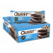 Набір батончиків з протеїном Quest Nutrition Cookies & cream зі сливковим смаком 12 шт.