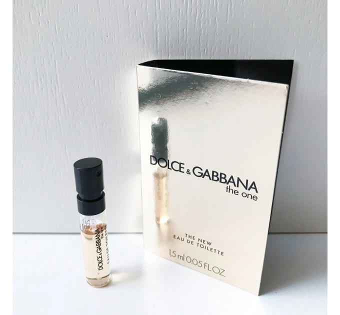 Туалетна вода для чоловіків Dolce & Gabbana The One The New міні-спрей 1,5 мл