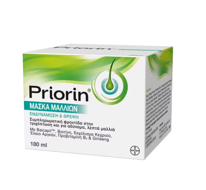 Зміцнювальна та живильна маска для волосся Priorin Hair Mask 180 мл