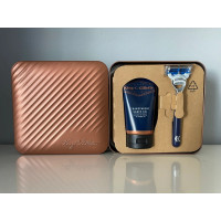 Подарунковий набір для гоління King C Gillette бритва з касетою і гель 150 мл