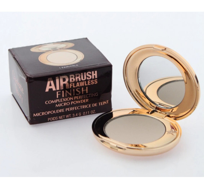 Компактна пудра для обличчя Charlotte Tilbury Airbrush Flawless Finish відтінок 1 Fair 3,4 г