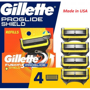 Змінні картриджі для бритви Gillette Fusion5 ProGlide Shield Defense 4 шт