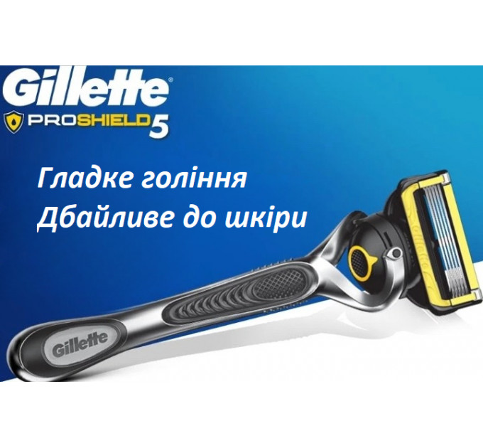 Змінні картриджі для бритви Gillette Fusion5 ProGlide Shield Defense 4 шт