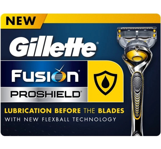 Змінні картриджі для бритви Gillette Fusion5 ProGlide Shield Defense 4 шт