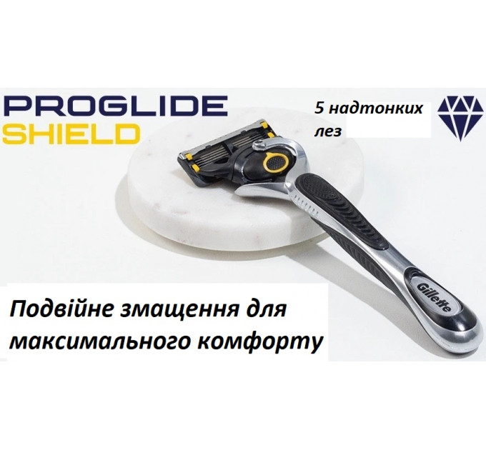 Змінні картриджі для бритви Gillette Fusion5 ProGlide Shield Defense 4 шт