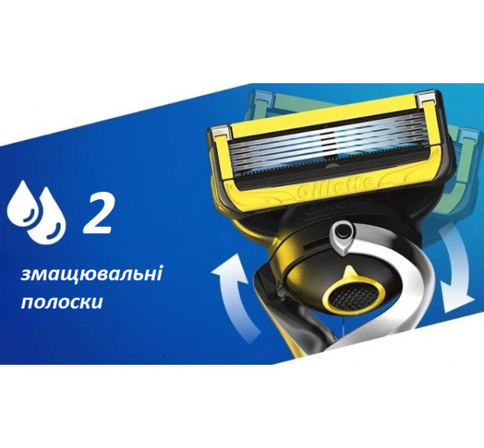 Змінні картриджі для бритви Gillette Fusion5 ProGlide Shield Defense 4 шт