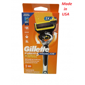 Бритва Gillette Fusion 5 ProGlide Shield Defense з технологією FlexBall 1 тримач + 2 касети