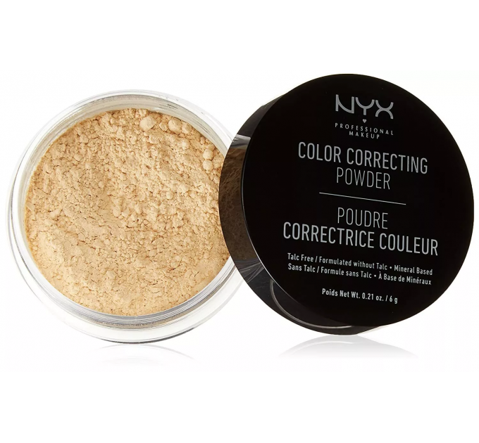 Коригуюча колір обличчя розсипчаста пудра NYX Cosmetics Color Correcting Powder