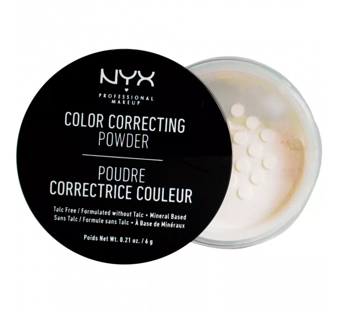 Коригуюча колір обличчя розсипчаста пудра NYX Cosmetics Color Correcting Powder