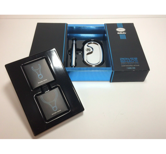 Підставка для бритви та помазка The Art of Shaving Power Shave Collection Silver
