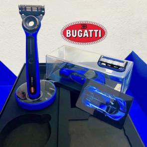 Подарунковий лімітований набір Gillette Bugatti Bugatti heated razor станок для гоління з підігрівом + кейс + машинка + ручка