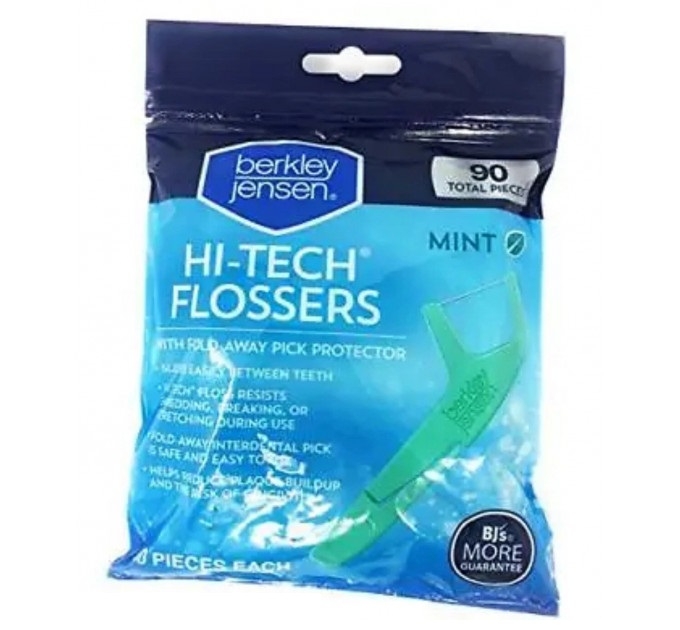 Зубочистки-флосери Berkley Jensen Floss Up для стоматологічної гігієни м'ятні