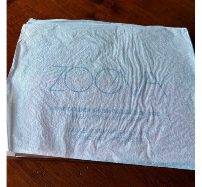 Набір кистей для макіяжу ZOEVA Rose Golden Brush Collection Vol.1 Luxury 9 шт з клатчем