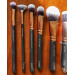 Набір кистей для макіяжу ZOEVA Rose Golden Brush Collection Vol.1 Luxury 9 шт з клатчем