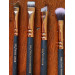 Набір кистей для макіяжу ZOEVA Rose Golden Brush Collection Vol.1 Luxury 9 шт з клатчем