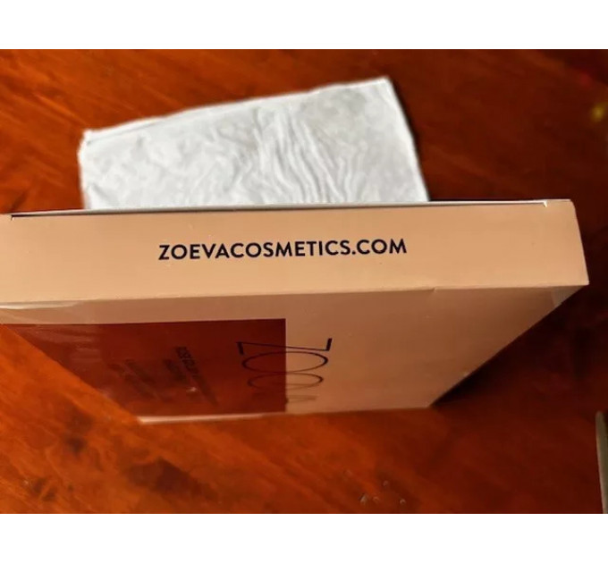 Набір кистей для макіяжу ZOEVA Rose Golden Brush Collection Vol.1 Luxury 9 шт з клатчем