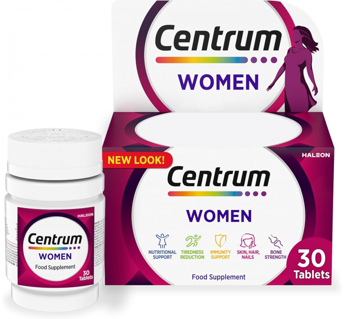 Вітамінно-мінеральний комплекс для жінок Centrum Women (30 таб)