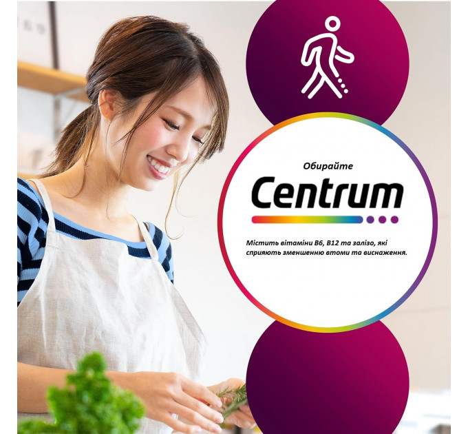 Вітамінно-мінеральний комплекс для жінок Centrum Women (30 таб)