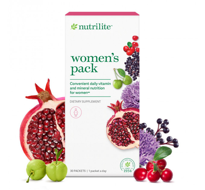 Дієтична добавка для жінок Amway Nutrilite Women’s Pack (30 пакетиків)