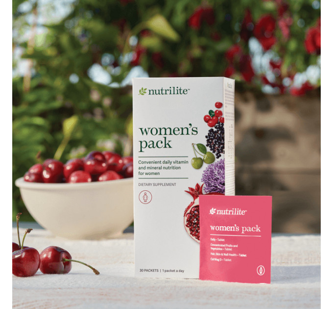Дієтична добавка для жінок Amway Nutrilite Women’s Pack (30 пакетиків)