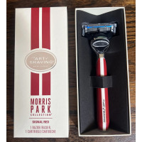Бритвений станок Morris Park Collection New York The Art of Shaving Signal Red з 1 змінним картриджем