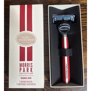 Бритвений станок Morris Park Collection New York The Art of Shaving Signal Red з 1 змінним картриджем