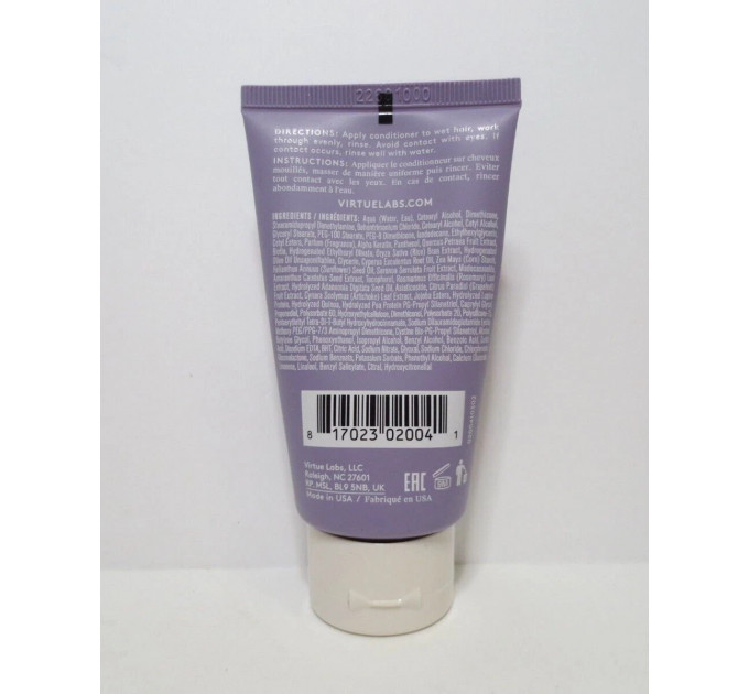 Набір для об'єму волосся шампунь і кондиціонер Virtue Full дорожній формат 60 мл