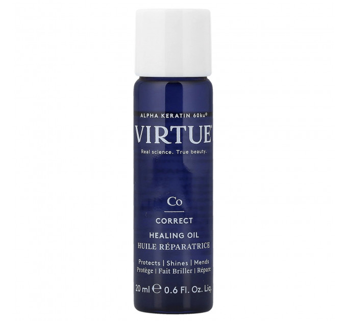 Відновлююча олія для волосся Virtue Healing Oil з кератином 20 мл