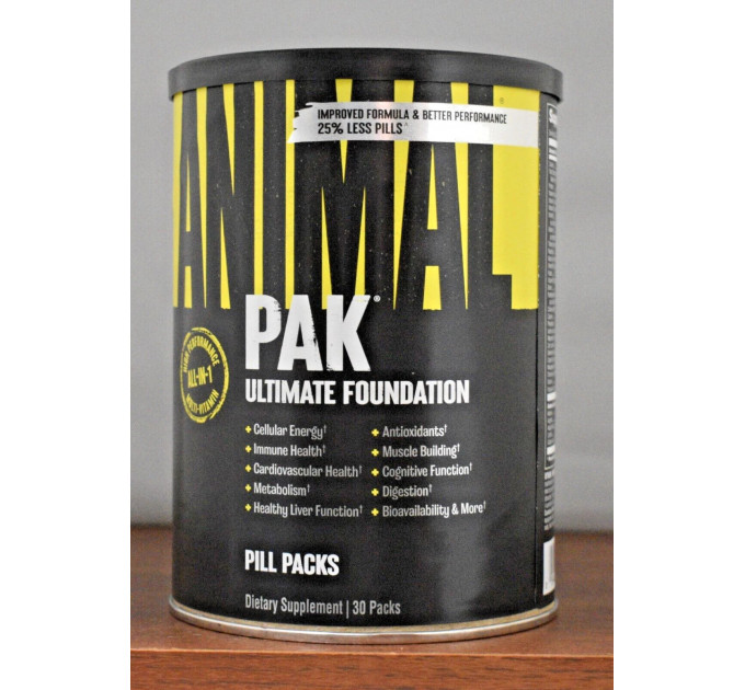 Вітамінно-мінеральний комплекс для спортсменів Universal Animal Pak 30 порцій