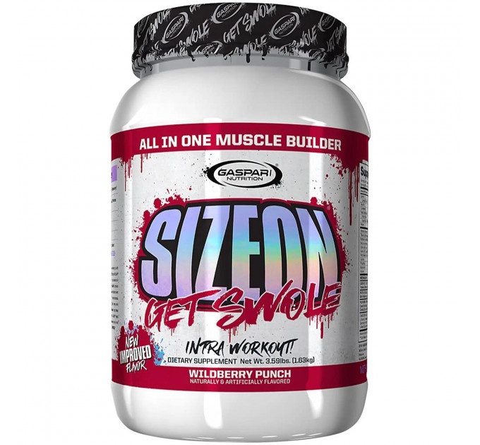 Амінокислотно-креатиновий комплекс у порошку Gaspari Nutrition SizeOn зі смаком лісових ягід 1600 г