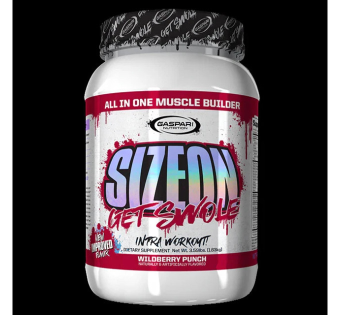 Амінокислотно-креатиновий комплекс у порошку Gaspari Nutrition SizeOn зі смаком лісових ягід 1600 г