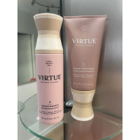 Набір засобів для догляду за волоссям для блиску та розгладження волосся шампунь і кондиціонер Virtue Smooth рожевий 240 і 200 мл