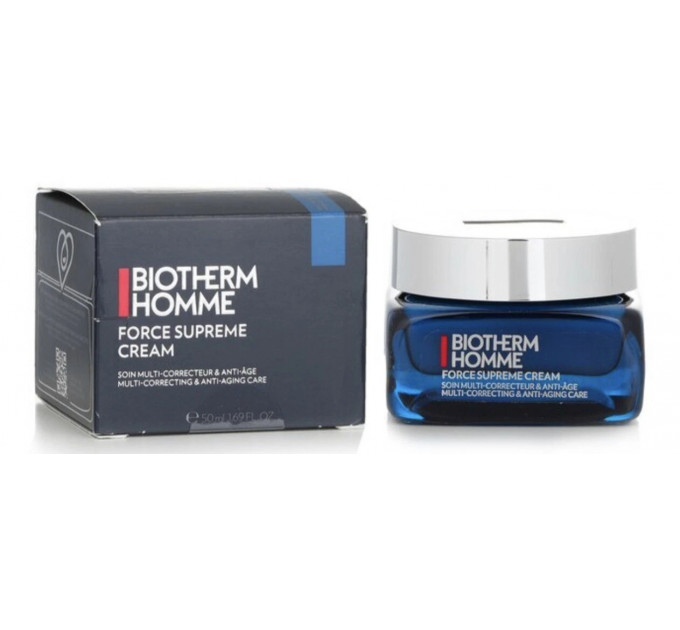 Чоловічий крем-маска для обличчя Biotherm Homme Force Supreme Black Mask 50 мл