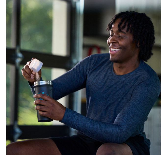 Спортивний протеїн у порошку для набору м'язової маси Amway XS Grass-Fed Whey Protein зі смаком полуниці 20 порцій