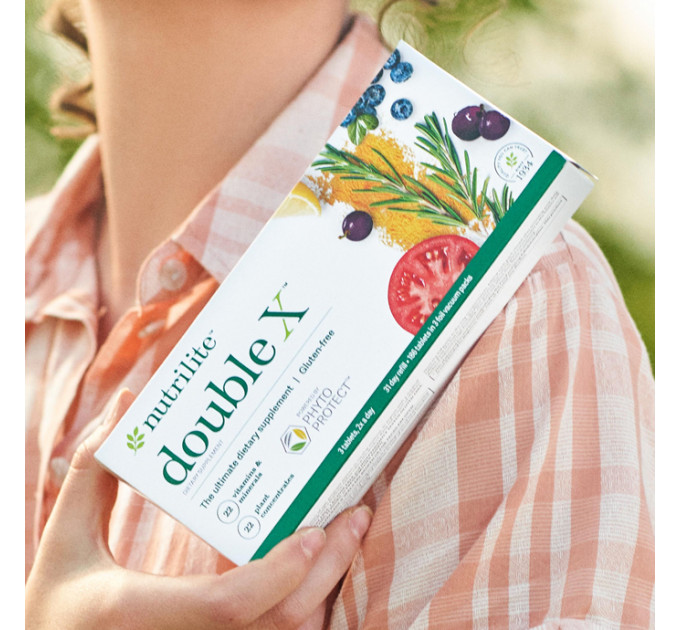 Мультивітаміни Amway Nutrilite Double X Multivitamin з фітонутрієнтами 186 таблеток