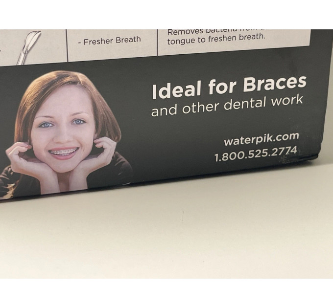 Стаціонарний іригатор для зубів і ясен Waterpik WP-114 з 10 рівнями тиску і 8 насадками