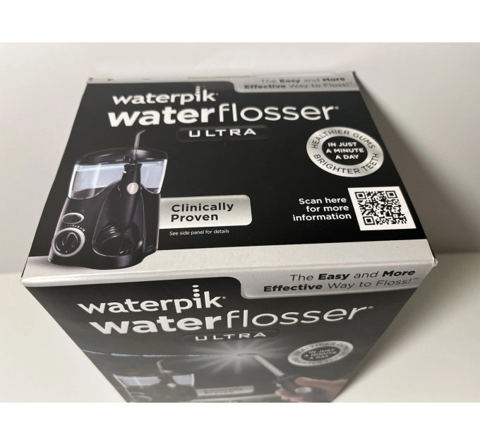 Стаціонарний іригатор для зубів і ясен Waterpik WP-114 з 10 рівнями тиску і 8 насадками