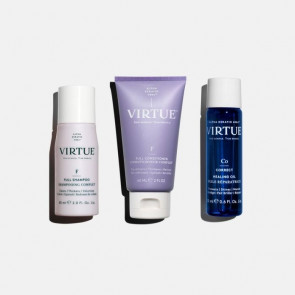 Набір для об'єму та блиску волосся VIRTUE Volume & Shine Kit (шампунь 60 мл + кондиціонер 60 мл + олія 20 мл)