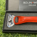 Бритва BOLIN WEBB Razor X1 Copper Red для касет Gillette Fusion червона в подарунковій упаковці
