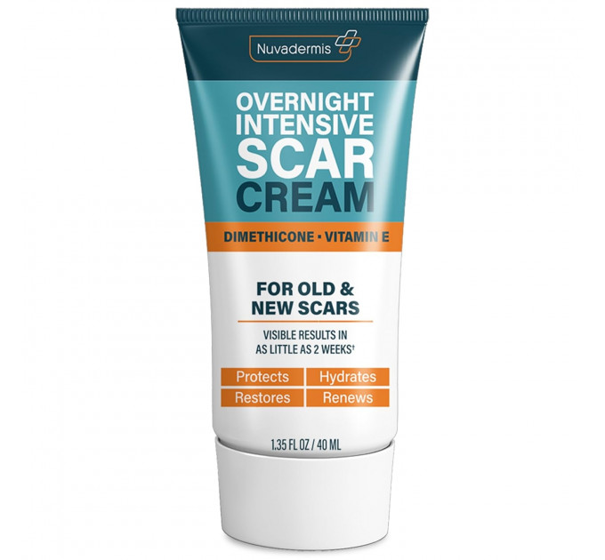 Нічний відновлювальний крем для шрамів Nuvadermis PM Scar Treatment 40 мл