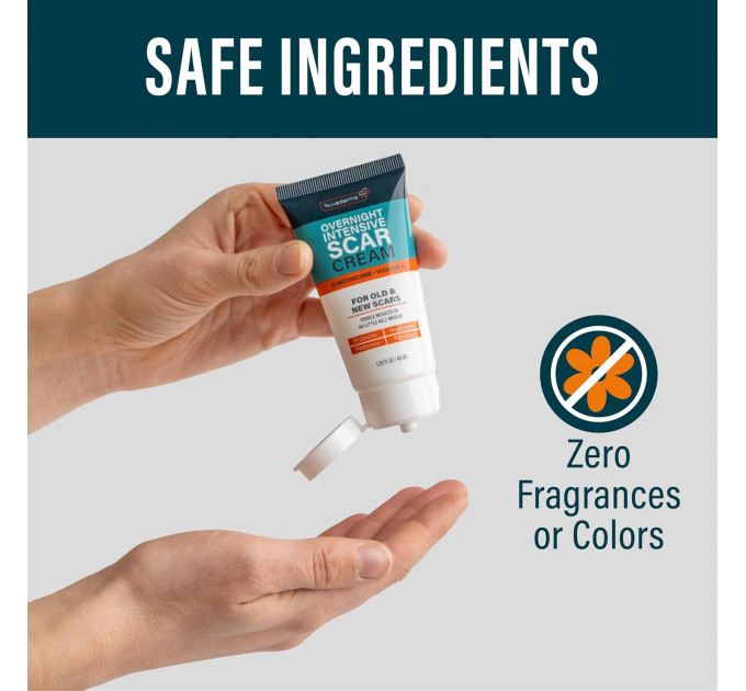 Нічний відновлювальний крем для шрамів Nuvadermis PM Scar Treatment 40 мл