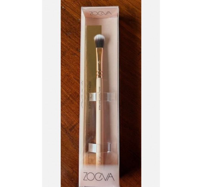 Кисть для розтушовування тіней ZOEVA #227 Soft Definer Rose Golden Vol.2 в кольорі рожеве золото 1 шт.