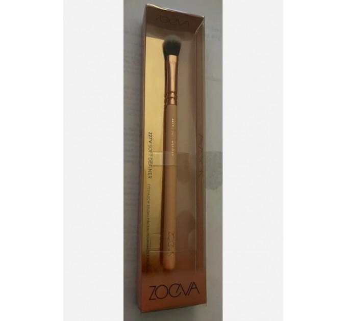 Кисть для розтушовування тіней ZOEVA #227 Soft Definer Rose Golden Vol.2 в кольорі рожеве золото 1 шт.