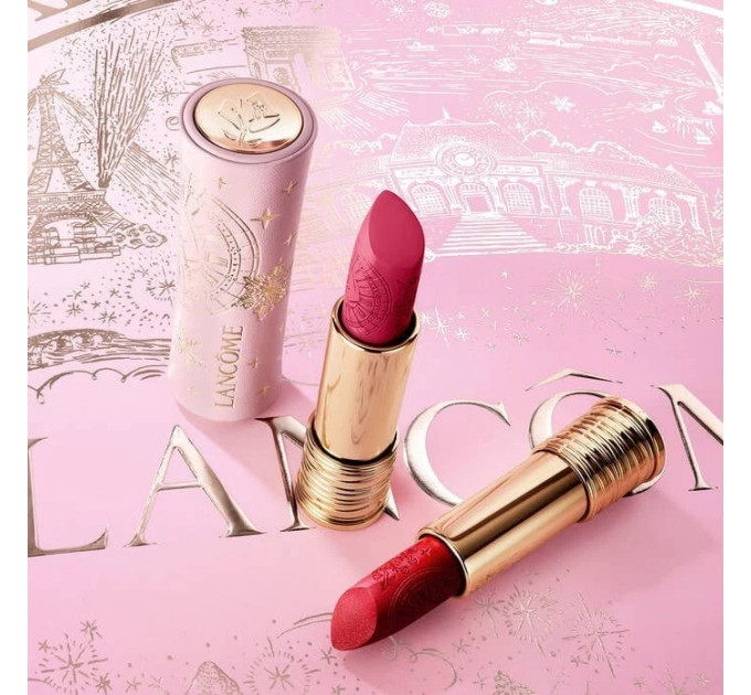 Матова помада для губ Lancôme L’Absolu Rouge Drama Matte рожева лімітована версія 3,4 г