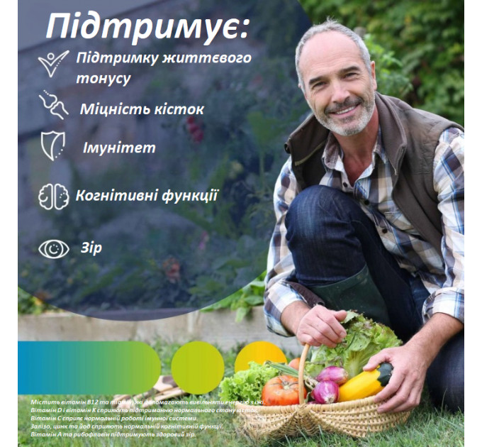 Вітамінно-мінеральний комплекс для дорослих Centrum Advance Multivitamins and Minerals (180 табл)
