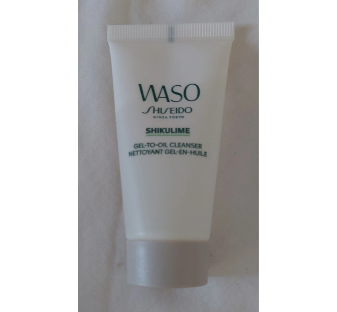 Зволожуючий гель-олія для зняття макіяжу Shiseido Waso Shikulime 30 мл