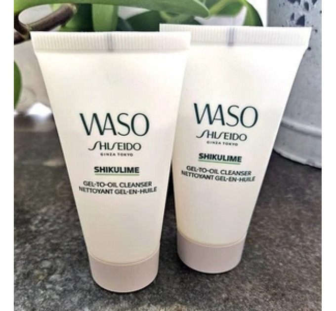Зволожуючий гель-олія для зняття макіяжу Shiseido Waso Shikulime 30 мл