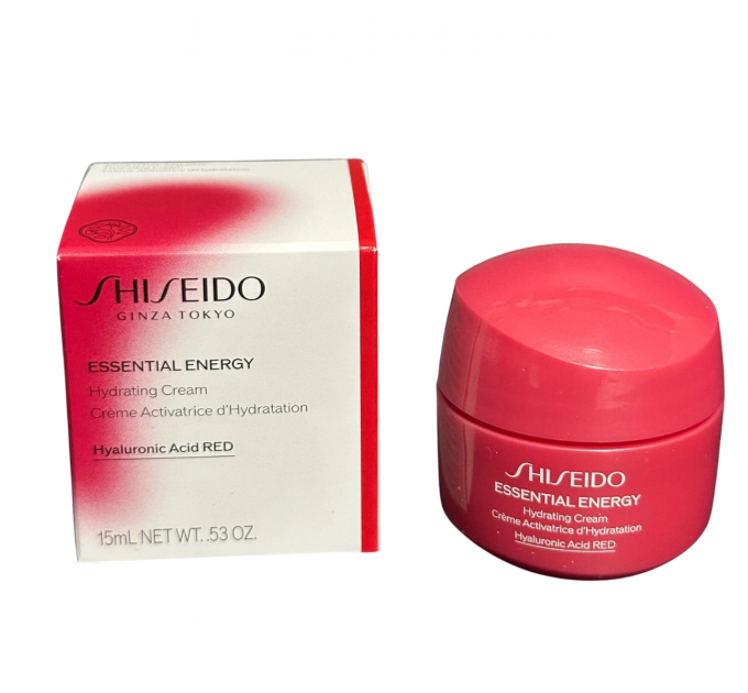 Мініатюра зволожуючого крему Shiseido Essential Energy Hydrating Cream 15 мл