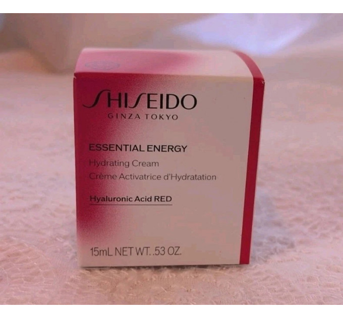 Мініатюра зволожуючого крему Shiseido Essential Energy Hydrating Cream 15 мл